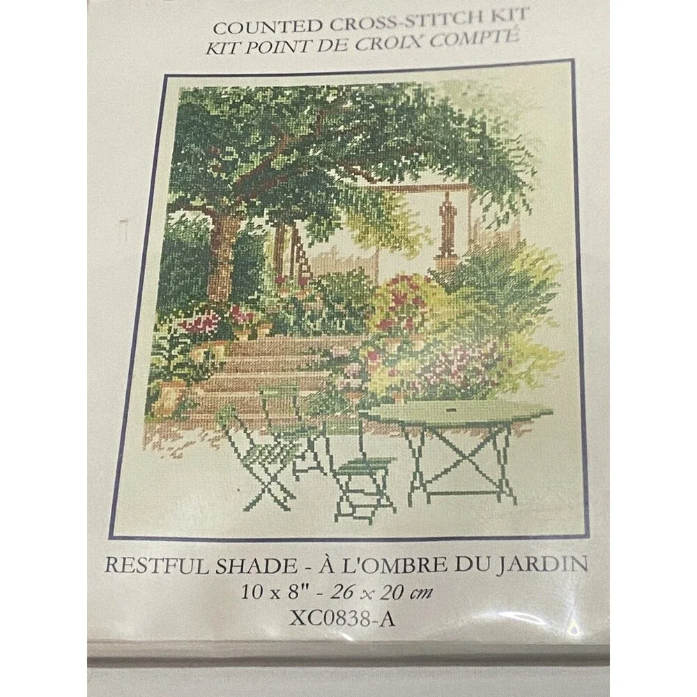 DMC - DIY Chart Counted Cross Stitch Patterns Needlework Restful Shade NIP